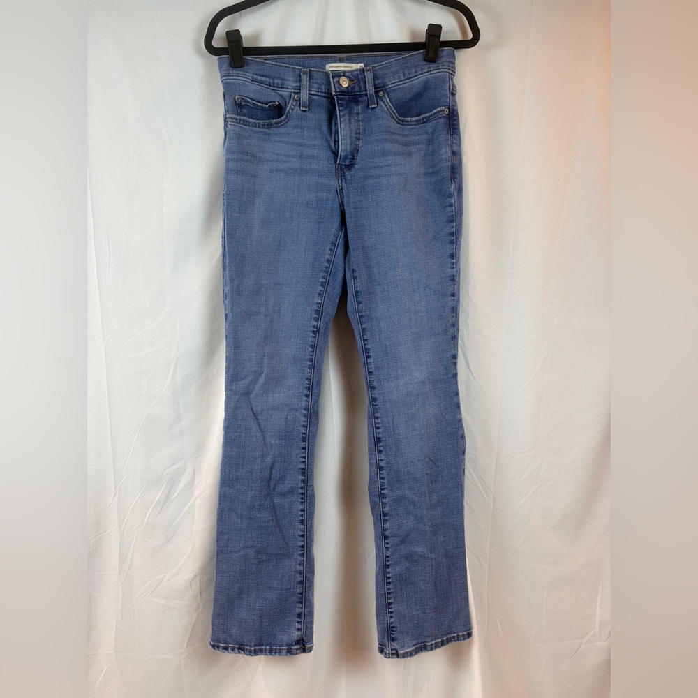 Levi's 315 Shaping Boot‎ Cut Jeans in Soft Blue SKU 12